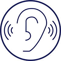 Controllo dell'udito
