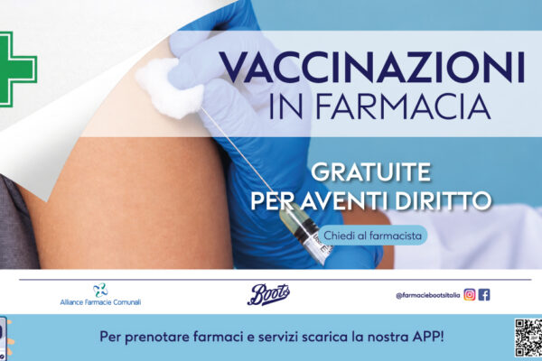 Le farmacie del gruppo Farma Acquisition Holding sostengono la campagna vaccinale in partenza il 12 ottobre